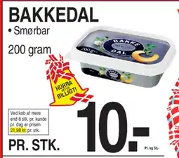 ABC Lavpris BAKKEDAL tilbud