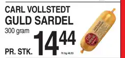 ABC Lavpris CARL VOLLSTEDT GULD SARDEL tilbud