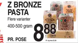 ABC Lavpris Z BRONZE PASTA Flere varianter tilbud