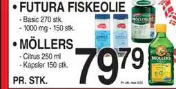 ABC Lavpris FUTURA FISKEOLIE MÖLLERS tilbud