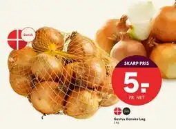 SPAR Gestus Danske Løg, DKK 5 tilbud