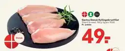 SPAR Gestus Dansk Kyllingebrystfilet, DKK 49 tilbud