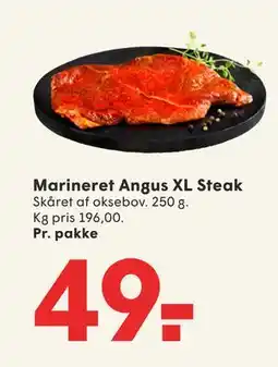 SPAR Marineret Angus XL Steak, DKK 49 tilbud