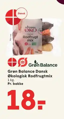 SPAR Grøn Balance Dansk Økologisk Rodfrugtmix, DKK 18 tilbud