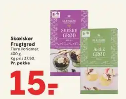 SPAR Skælskør Frugtgrød, DKK 15 tilbud