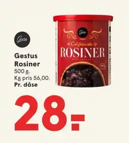 SPAR Gestus Rosiner, DKK 28 tilbud