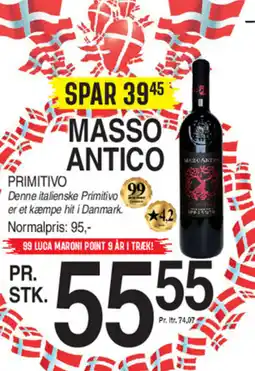ABC Lavpris PRIMITIVO tilbud