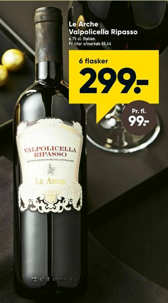 Bilka Le Arche Valpolicella Ripasso tilbud