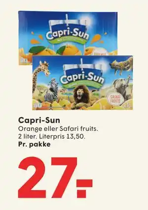 SPAR Capri-Sun, DKK 27 tilbud