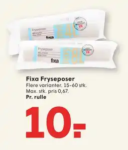 SPAR Fixa Fryseposer, DKK 10 tilbud
