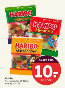 SPAR Haribo, DKK 10 tilbud