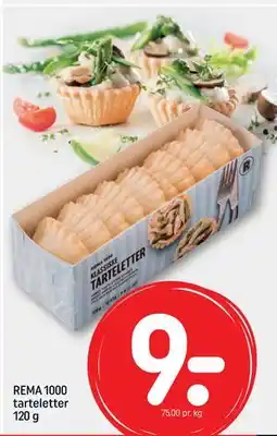 REMA 1000 REMA 1000 tarteletter 120 g, DKK 9 tilbud