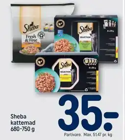 REMA 1000 Sheba kattemad 680-750 g, DKK 35 tilbud