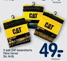 REMA 1000 2-pak CAT boxershorts Flere farver Str. M-XL, DKK 49 tilbud