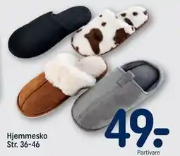 REMA 1000 Hjemmesko Str. 36-46, DKK 49 tilbud
