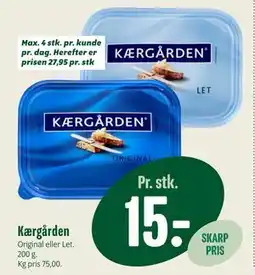 Min Købmand Kærgården, DKK 15 tilbud