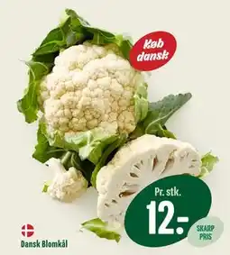 Min Købmand Dansk Blomkål, DKK 12 tilbud