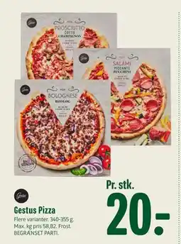Min Købmand Gestus Pizza, DKK 20 tilbud