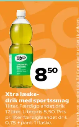 Kvickly Xtra læske- drik med sportssmag tilbud