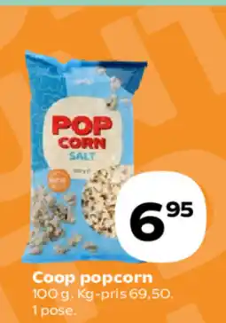 Kvickly Coop popcorn tilbud
