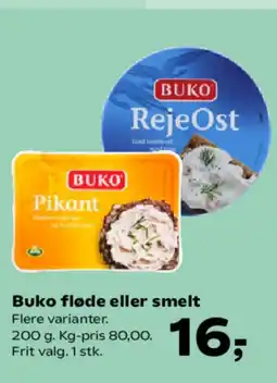Kvickly Buko fløde eller smelt tilbud