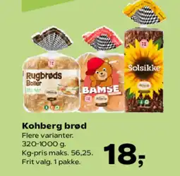Kvickly Kohberg brød tilbud