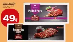 Kvickly Jensens spareribs eller pulled pork tilbud