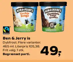Kvickly Ben & Jerry is tilbud