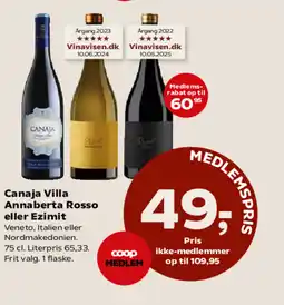 Kvickly Canaja Villa Annaberta Rosso eller Ezimit tilbud
