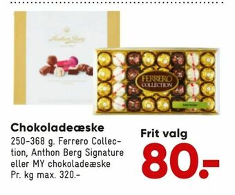 Chokoladeæske
