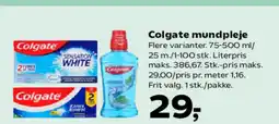 Kvickly Colgate mundpleje tilbud