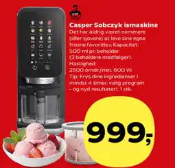 Kvickly Casper Sobczyk ismaskine tilbud