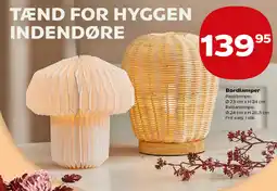 Kvickly Bordlamper tilbud