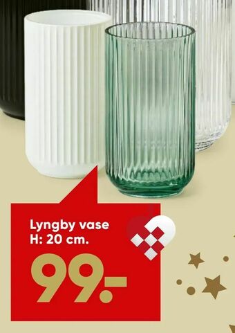 Bilka Lyngby vase tilbud