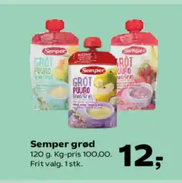 Kvickly Semper grød tilbud
