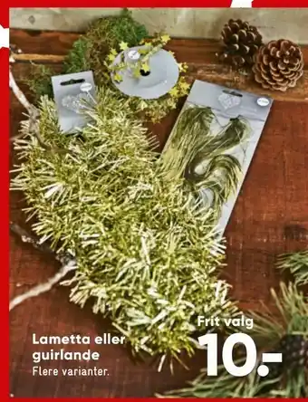 Bilka Lametta eller guirlande tilbud