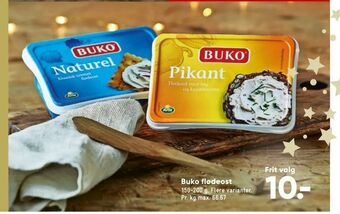 Bilka Buko flødeost tilbud