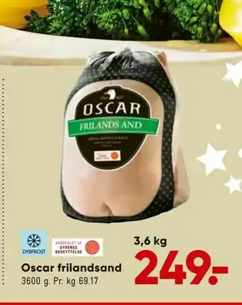 Bilka Oscar frilandsand tilbud