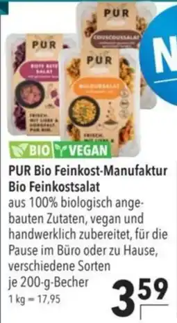 Citti PUR Bio Feinkost-Manufaktur Bio Feinkostsalat tilbud