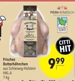Citti Frisches Butterhähnchen tilbud