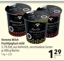 Citti Hemme Milch Fruchtjoghurt mild tilbud