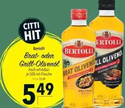 Citti Bertolli Brat- oder Grill-Olivenöl tilbud
