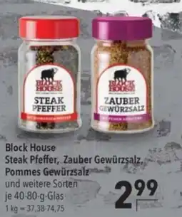 Citti Block House Steak Pfeffer, Zauber Gewürzsalz, Pommes Gewürzsalz tilbud