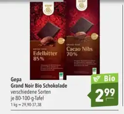 Citti Gepa Grand Noir Bio Schokolade tilbud