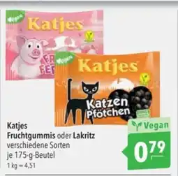 Citti Katjes Fruchtgummis oder Lakritz tilbud