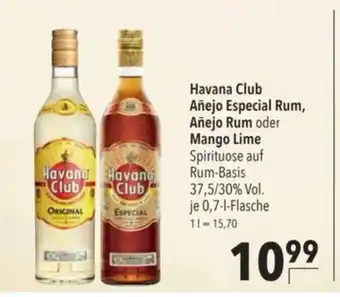 Citti Havana Club Añejo Especial Rum, Añejo Rum oder Mango Lime tilbud