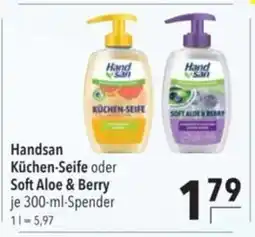 Citti Handsan Küchen-Seife oder Soft Aloe & Berry tilbud