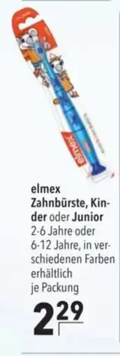Citti Elmex Zahnbürste, Kinder oder Junior tilbud