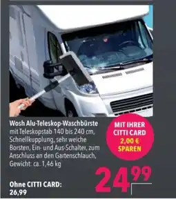 Citti Wosh Alu-Teleskop-Waschbürste tilbud