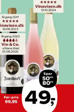 SuperBrugsen Faustino V tilbud